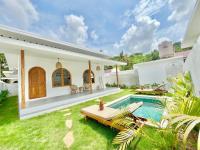 VILLA LULU 1- 2 bedrooms villa - private pool - Chambres d’hôtes Katilampak