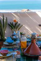 Les Terrasses - Ocean View Rooms & Apartment with Rooftop - B&B Tamraght Ouzdar