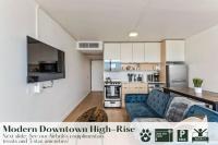 Modern Downtown High Rise Gym Free Pkg - B&B Salt Lake City