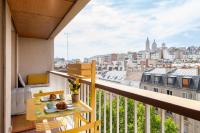 Spacious Montmartre Apartment - Sacré-Cœur View & Balcony - Chambres d’hôtes Paris