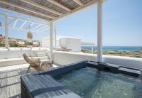 Mykonos Stone Villa Kalo Livadi Sea View - Chambres d’hôtes Kalo Livadi
