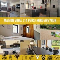 Maison Vidal, au pied de l'Aubrac - B&B Coubisou