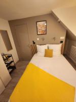 chambre jaune - Chambres d’hôtes Saint-Nicolas-d'Aliermont