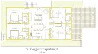Apartment mit 4 Schlafzimmern
