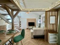 Le Perchoir de Linas, filet suspendu, appartement cosy - B&B Linas