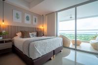 New Apto Beach Front & Close to Airport - Ferienwohnung Cartagena