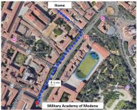 In the center of Modena, Piazza Roma and the Ferrari Museum - B&B Modena