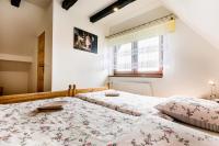 Dreibettzimmer mit Bergblick
