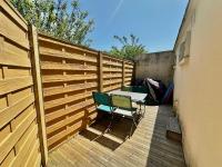 L 'Émeraude, appt avec terrasse proche de la plage - B&B Asnelles