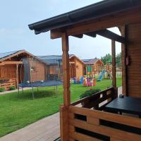 Familijny Zakątek domki letniskowe Gąski - Chambres d'hôtes Gąski