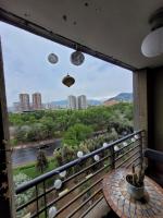 Bello departamento en Santiago Centro frente al parque Los Reyes - Chambres d'hôtes Santiago