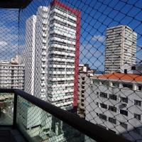Apt at 3min of Praia da Aviação - Ferienwohnung Praia Grande