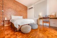 Habitación Doble con balcón y vistas al jardín