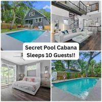 Secret Pool Cabana- Mins to Downtown and Beach - B&B Saint Augustine