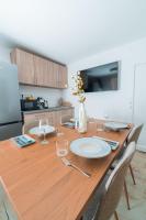 Apartment mit 1 Schlafzimmer und Gartenblick