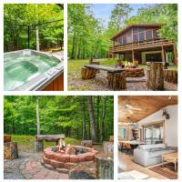 Cabin w New Hot Tub, River, Kayak, WiFi, & Fire Pit - Bed and Breakfast Morton Grove