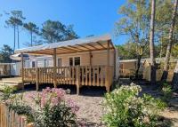 Bungalow neuf 40 m2 tout confort avec piscine proche des plages et lac - B&B Lacanau