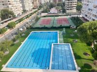 Chamartín - Acogedor - Playa Piscina Parking y AC - B&B Alicante