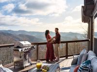 Wengen Chalet - EV Charger, Views, Sauna, Cold Plunge, Hot tub, Firepit - B&B Bryson City