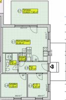 Apartment mit 2 Schlafzimmern und Terrasse