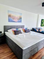 Strandstudio 19, Exklusive Wohnung, erste Reihe, eigener Strandkorb am Strand, Kamin - Ferienwohnung Ostseebad Binz
