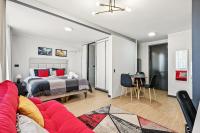 U515- A pasos del Movistar Arena - 1dorm en Santiago - Wifi - Check in autonomo - Seguridad - Chambres d'hôtes Santiago
