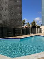 Turquezza - Lindo Apartamento na Praia com uma vista única do 16º andar para o Morro do Careca - B&B Natal