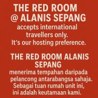 The Red Room Alanis Residence - Bed and Breakfast Sepang