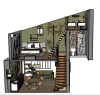 Triplex Jungle Family - B&B
