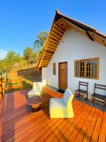 Chalé em Monte Verde com Lareira e vista das montanhas - B&B