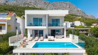 Luxurious VILLA LAPIS - heated pool, sauna, gym and spa, 120m to sandy beach - Ferienwohnung Omiš