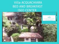 Villa ACQUACHIARA ISEO Bed & Breakfast ISEO CENTER with PARKING inside Foresteria - Ferienwohnung Iseo