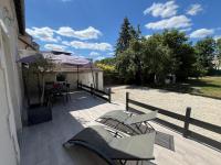 Maison avec terrasse et jardin - Ferienwohnung Avallon