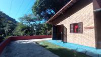 Tahoma Chale Rustico côr Café e vermelho Prumirim Paraiso - B&B Ubatuba