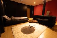 Estudio con sofá cama