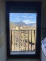 Einzelzimmer mit Bergblick