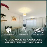 Pré Verson 12 - Studio pour 4 à Disneyland Paris - Chambres d’hôtes Chessy