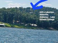 Lake Eufaula Private Cottage Couples,Family,FishermanBoat parking - B&B Abbeville