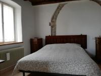 Dreibettzimmer mit Bergblick