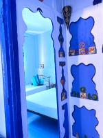 Doppelzimmer mit Bergblick und Gemeinschaftsbad