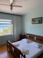 Chambre Double avec Salle de Bains Commune et Balcon - Vue sur Mer