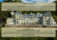 Harbour Edge, Luxury 2 BR 2 BA Apt, Sea View and Terrace, Parking - Bed and Breakfast Lynmouth