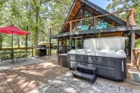 Furnished Deck and Lake Access Fairland Log Cabin - B&B