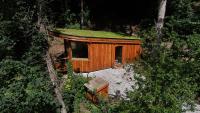 The Toads Hideout - A Cabin in an Ancient Welsh Woodland - Ferienwohnung Nannerch