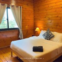 Kamer met Queensize Bed en Uitzicht op de Tuin