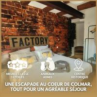 Hyper centre Colmar The Factory Room - Ferienwohnung Colmar