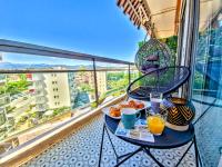 Beachfront - Panoramic View - Balkony - AC - B&B Cagnes-sur-Mer