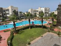 Perla Saidia 2ch 2 sdb piscine à débordement wifi fibre plage 200m - Ferienwohnung Saidia