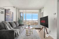 Executive Suite on the 31st Floor Queen Bed with Sofa Bed Free Parking BBQ - Chambres d’hôtes Calgary