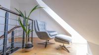 Maisonette-Apartment mit 1 Schlafzimmer und Gemeinschaftsterrasse
